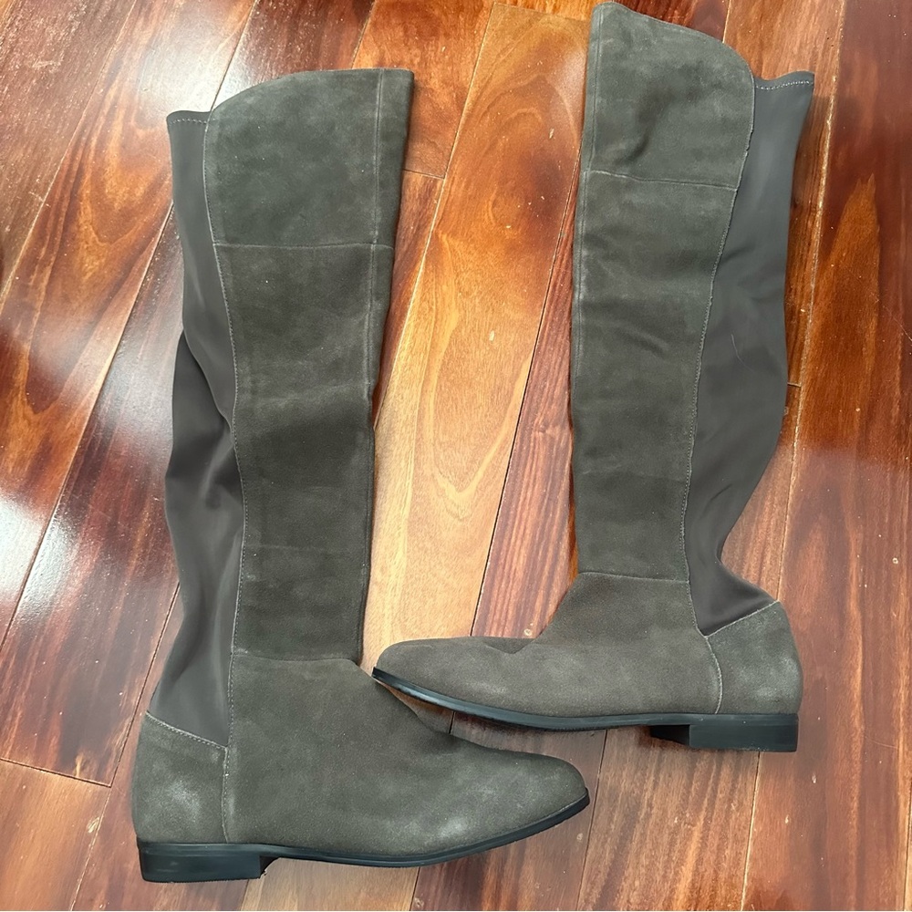 Chinese Laundry Radiance Over the Knee Grey Boots Size 9